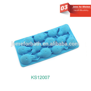 100% Food Grade Silicone Halloween Shaped Ice Cube Tray
