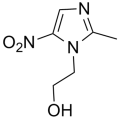 GMP Pharmaceutical Metronidazol Powder API CAS 443-48-1