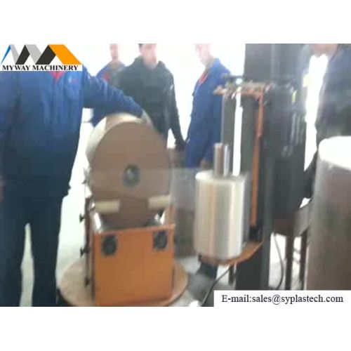 reel roller type wrapping machine mini size