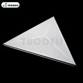 Système de plafond de type triangle en aluminium