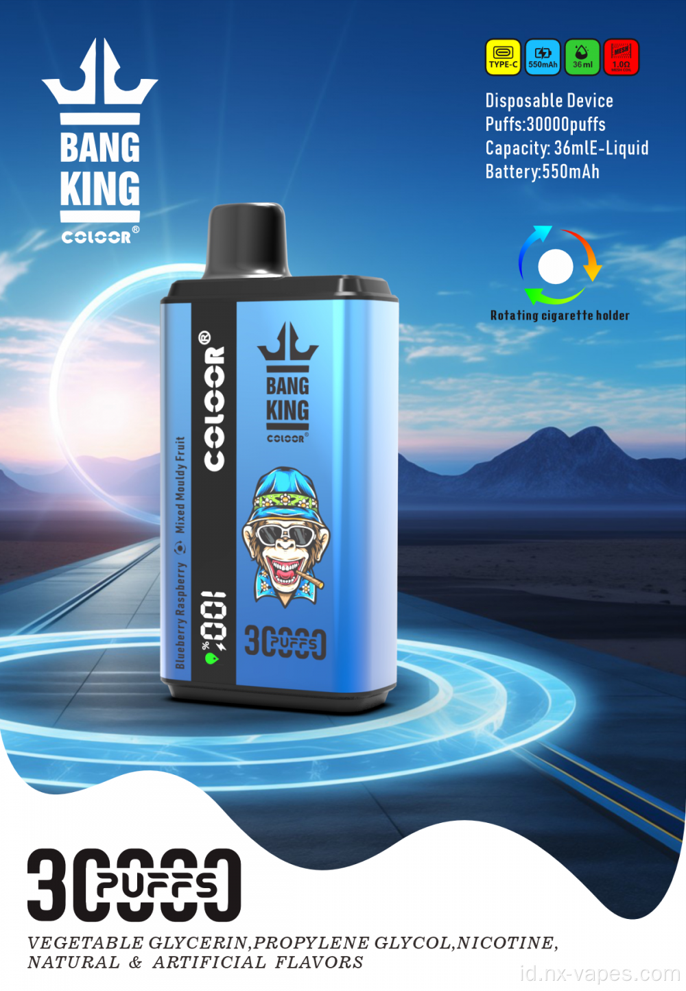 Bang King 30000 Puffs Disposable Vape