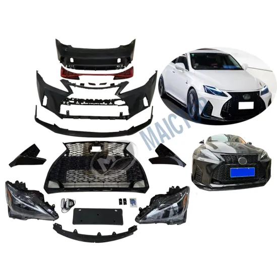 MAICTOP Car Accessories Conversion Front Rear Bumper Body Kit for Lexus IS250/IS300 2006-2012 Upgrade to 2021