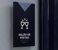 letrero de ADA personalizado Cartas elevadas