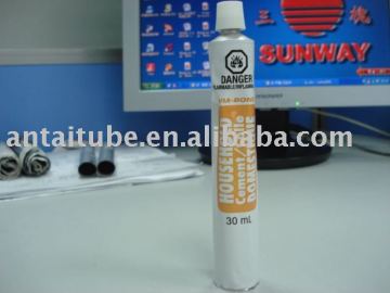 three color printing aluminum tube