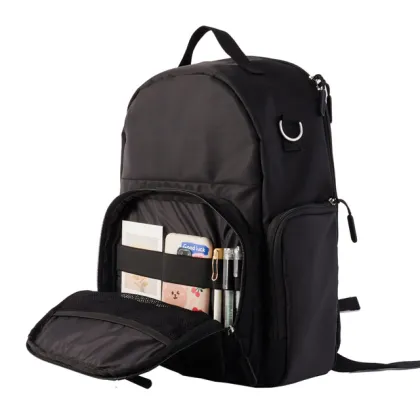 Vegan Unisex Mummy and Daddy Stylish Newborn Baby Essentials Diaper Backpacks for Mothers