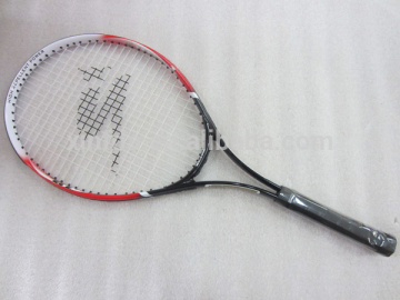 High quality custom printing 27inch adult racket of tennis head aluminum tennis racket