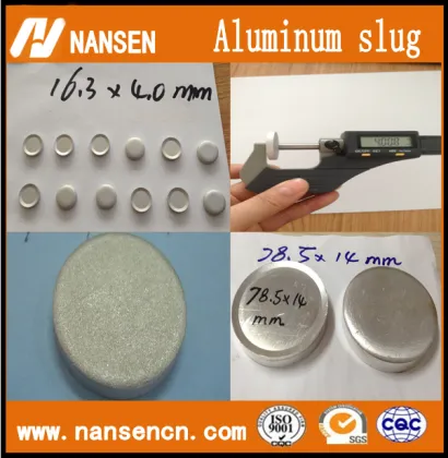 aluminium slug aluminium circle aluminum manufacturer high purity aluminum