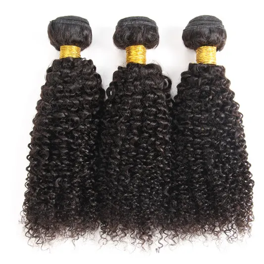 Unprocessed  Remy Hair Bundles Raw Virgin Cuticle Aligned Human Hair Extensions Curly Wave Malaysian Hair Weaving