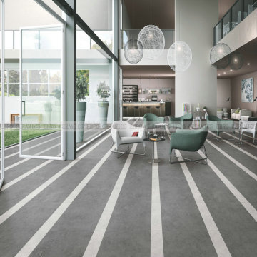 Cement Light Gray Cosmos Concrete Look Porcelain Floor Tiles 600x600mm for Bathroom