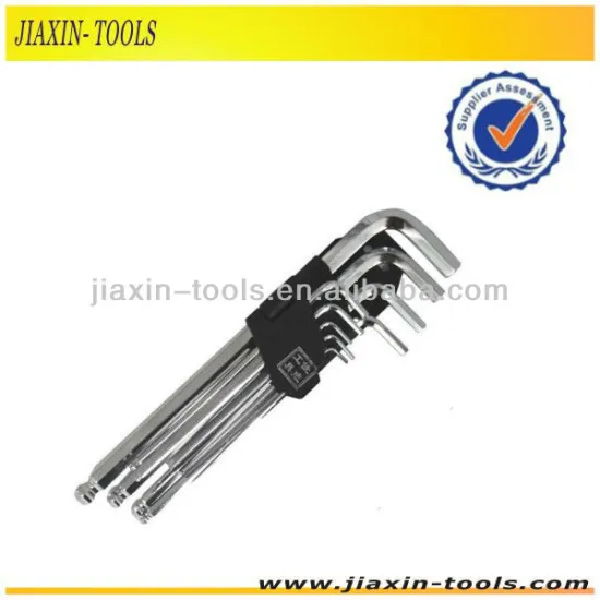 Quality Hex Key Wrench - Matt Extra-Long 9PCS Hex Key Wrench Set