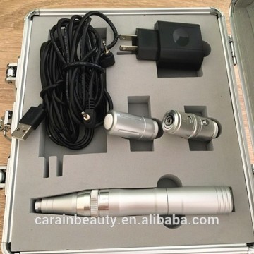 Rechargeable derma microneedling pen micro skin roller pen derma