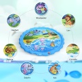 3-in-1 Splash Pad 150cm sprinkler play mat