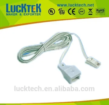 UK CONVERSION TELEPHONE CABLE WITH CONNECTOR