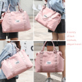 Roze reistas plunje tas voor meisjes