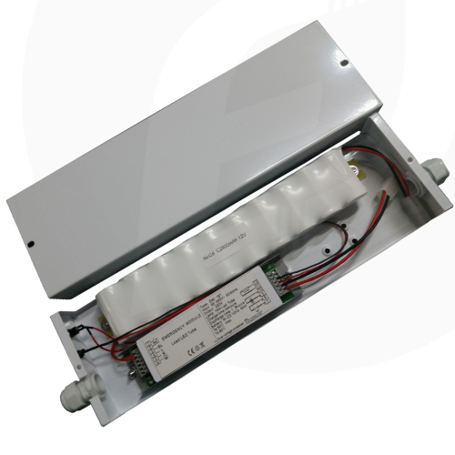 Full power emergency lighting module for LED tube inculde battery pack and inverter