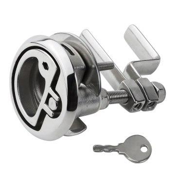 Stainless Steel Flush Pull Slam Latch for Marine Boats