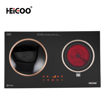 Cooktops الكهربائية متعددة الوظائف: مقعر Wok Ih Induction مقابل طباخ الأشعة تحت الحمراء مع مؤقت