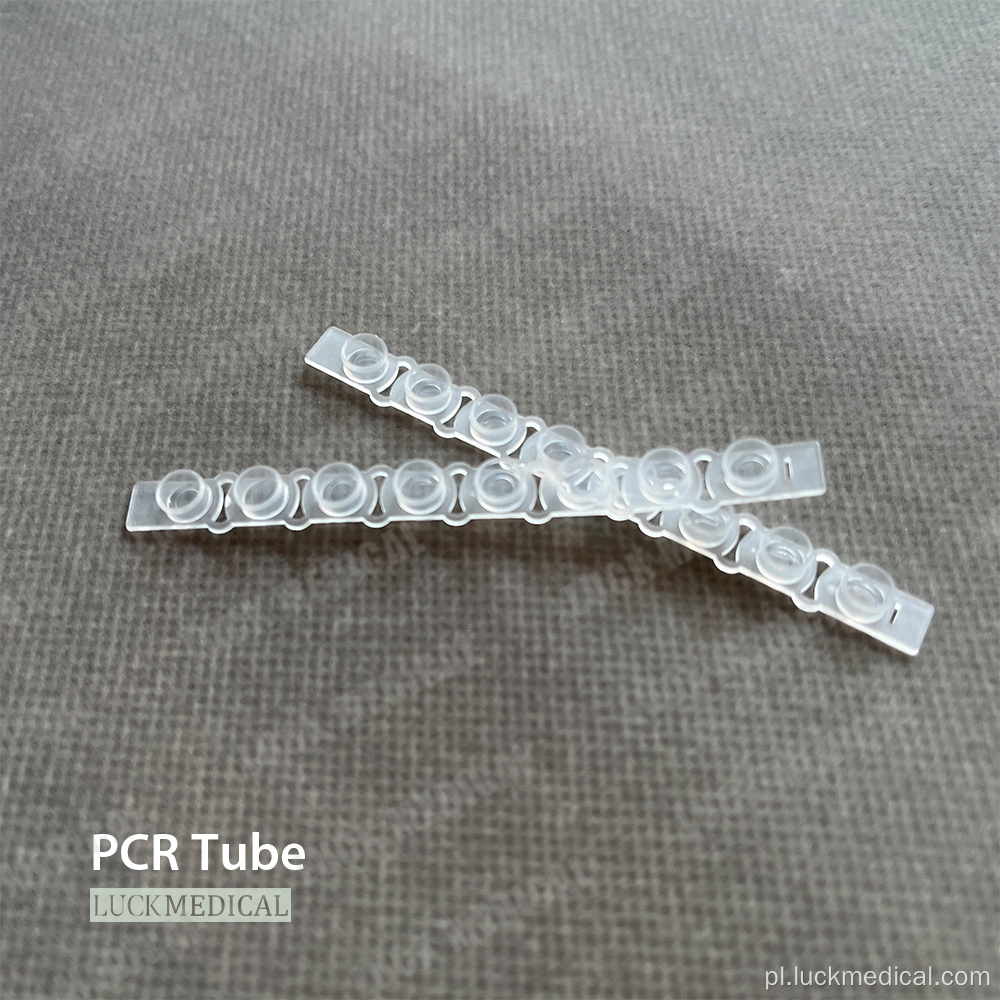 0,1 ml 0,2 ml paski rurki PCR