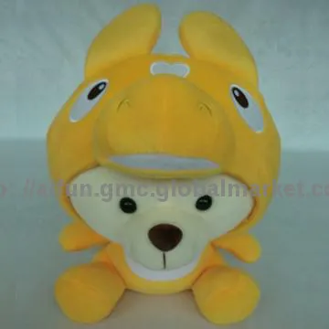 Removable hat, Bear soft toy, Environmental friendly material