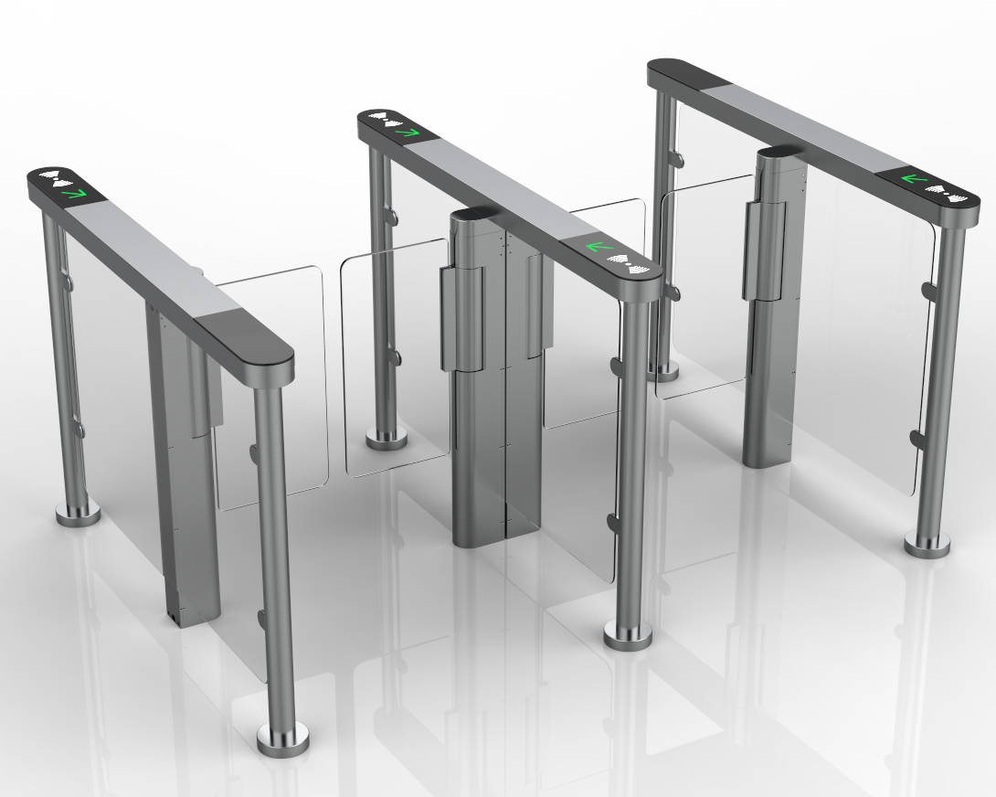 Facial Recognition Barrier Speed Turnstile Gate