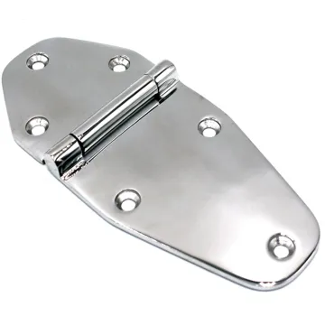 Marine Grade 316 Stainless Steel Door Hinge for Yachts: 188x81mm Irregular Arc Hinge