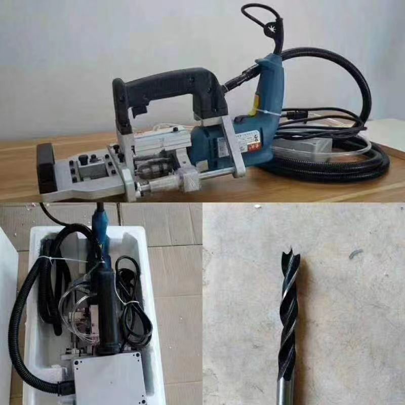 Portable Pneumatic Side Drilling Machine for Woodworking