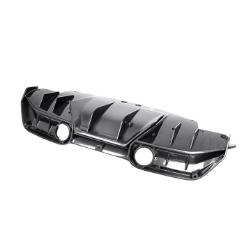 PT Style Dry Carbon Fiber Rear Diffuser Lip for Ferrari F8 2019-2021