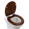 Fanmitrk MDF toilet seat walnut wood grain