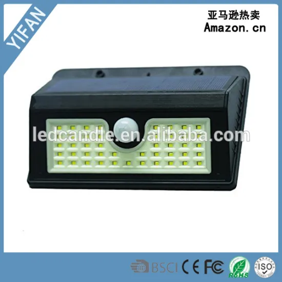 Garden Lights, 45Leds Yard Light Wall Solar Sensor Lights Weatherproof for Outdoor IP65