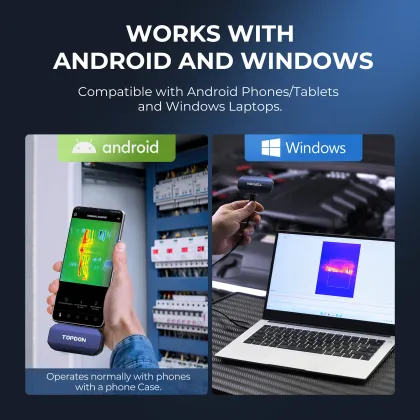 TOPDON TC001 Mini High Solution Infrared Thermal Imaging Camera