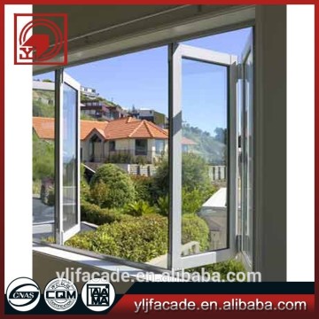 Aluminium Folding Glass Door for Projects Internal Door Glass Folding Door