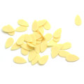 Gros polymère tranche jaune amande forme slime tranche polymère Caly pour Nail Art décor fournitures polymère Caly pour la fabrication artisanale