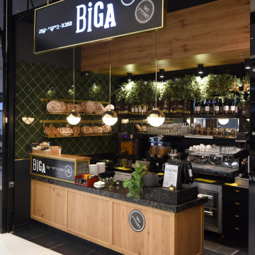 Modern Milk Tea Coffee Shop Bar Counter Design and Outdoor Interior Layout