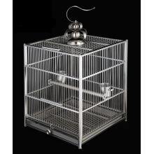 portable square bird cage