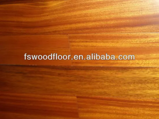 Prefinished okan hardwood flooring