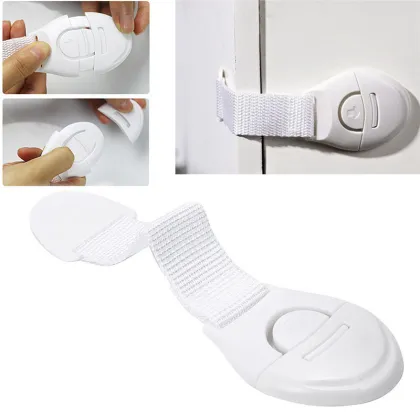 Hot Baby Kids Drawer Door Cabinet Cupboard Toddler Safety Locks Cabinet Locks Straps