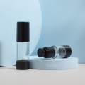 Black Color PP Airless Bottle for Cosmetic Luxury