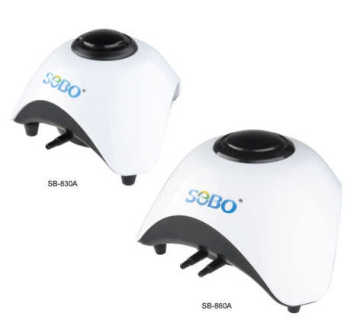ขายส่ง SOBO SB-830A/SB-860A ปั๊มอากาศพิพิธภัณฑ์สัตว์น้ำ: สารละลายตู้ปลาที่อุดมไปด้วยออกซิเจน