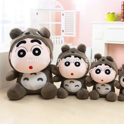 new style big size cartoon style 35 45 55 85 cm brown crayon shin-chan plush doll toy