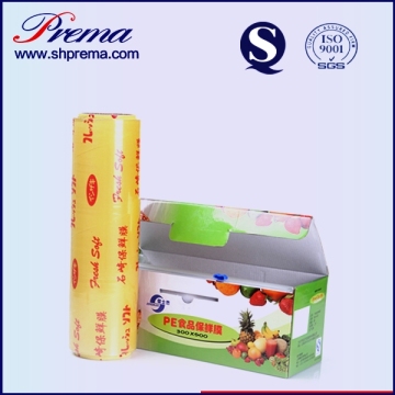 PVC cling film with cutters
