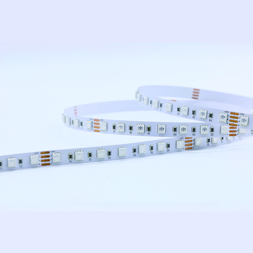 5050SMD 70led RGB أضواء قطاع مرنة