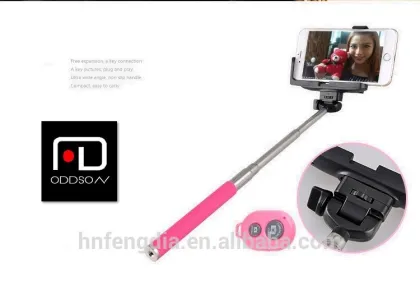 SELFIE STICK FOR CELLPHONE OR GOPRO CAMERA BLUETOOTH MOBILE MONOPOD