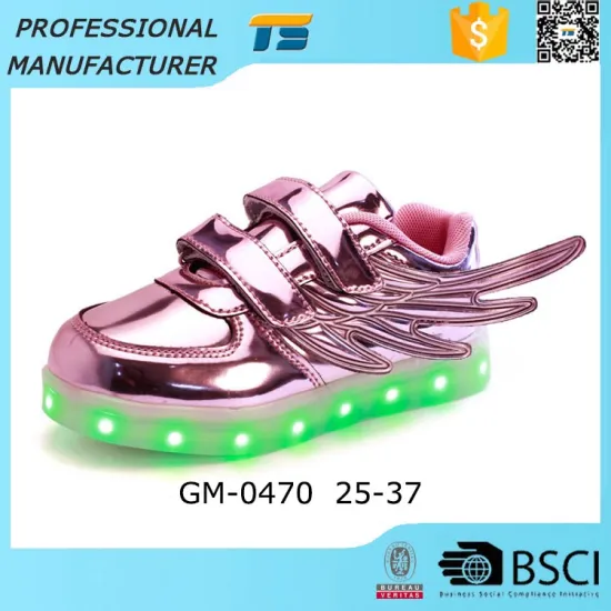 Wholesale Led Sneakers Flashing Lights Shoe Led Light Kids Shoes