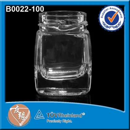 100ML Bird Nest Mould Bottled Birds Nest Square Jam Jars