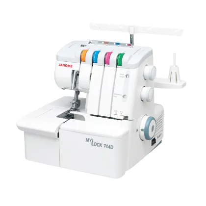Janome 744D Serger/Overlocker Threading Guide