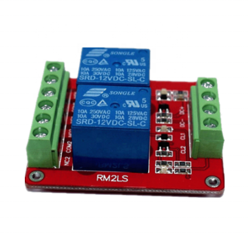 12V/24V Optional Standard RM2LS 2-Channel Relay Module