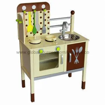 New wooden kitchen toy for children W10C027