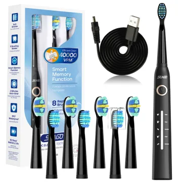 IPX7 Waterproof USB Fast Charge Vibration Motor Dental Electric Toothbrush