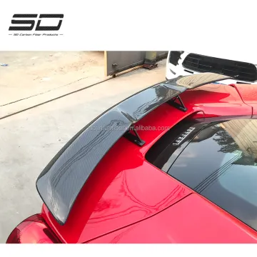 N Style Carbon Fiber Body Kit with Rear Spoiler for Ferrari 488 GTB