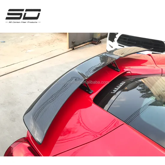 N Style Carbon Fiber Body Kit with Rear Spoiler for Ferrari 488 GTB